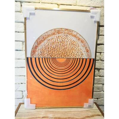 Decorative painting decorated with a clockwork - 5