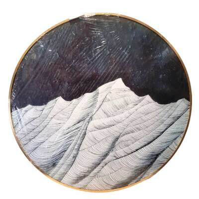 Decorative painting, round - 1