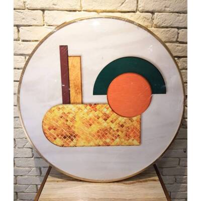 Dekorativ rəsm, dairəvi - 2