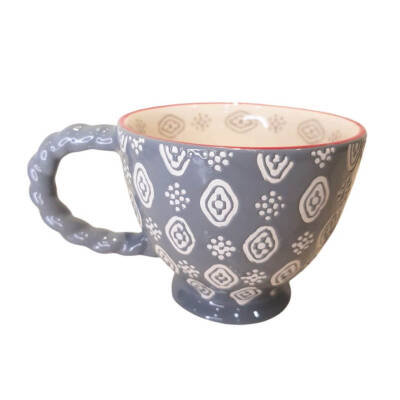 Fincan, keramika, naxışlı - 1