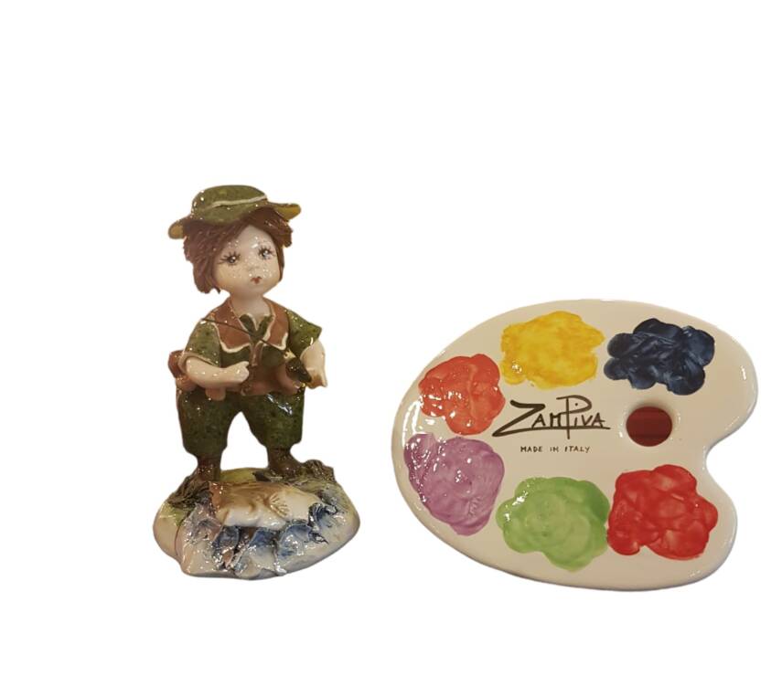 Porcelain statuettes “Little boy” - 1